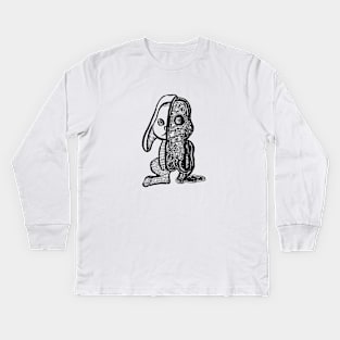 Rabbit bot. Kids Long Sleeve T-Shirt